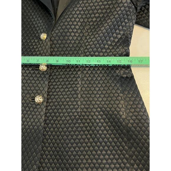 Vtg S. Nemeroff Women’s Blazer Size 6 Black 3-button Old Money Made In USA - Picture 11 of 16